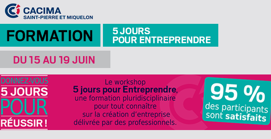 5 jours pour entreprendre