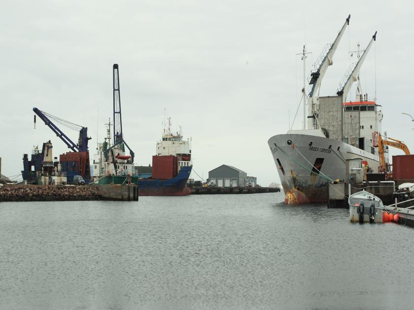 bateaux dans le port